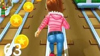 Subway Princess runner - gameplay Part 63 - princess runner Subway ( Android )