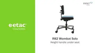 R82 Wombat Solo - Height handle under seat