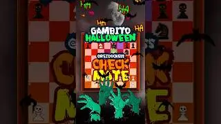 Gambito Halloween 🎃 🥰 🎶  #speedchess #checkmate #musica #gambito
