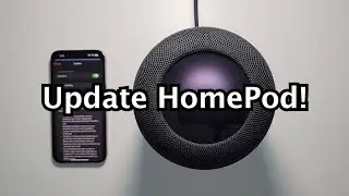 How to Update Apple HomePod! (2, 1, or mini)