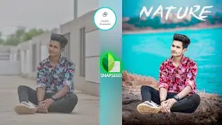 Snapseed Realistic Background Change | Snapseed Photo Editing - Niraj Editz
