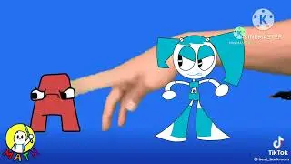 Jenny Wakeman Vs Alphabet Lore A Eating Pizza Finger Heart Animation Happy Love