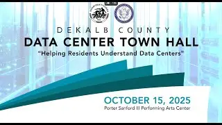 DeKalb County Data Center Town Hall