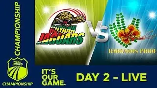 Guyana v Barbados - Day 2 |  West Indies Championship | Saturday 5th January 2019