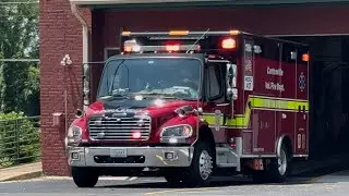 Medic 417 Responding to a Medical - Fairfax County Fire & Rescue/CVFD
