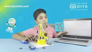 Builds an Arm Robot 🤖 | Coding-Controlled Robotics Project Demo 🚀