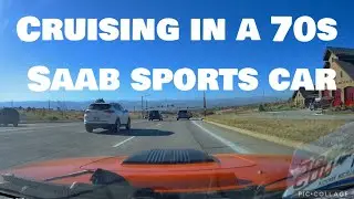 POV drive in a 1974 Saab Sonnet, with a straight piped V4!￼￼