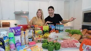 COME GROCERY SHOPPING + RESTOCKING FOR OUR NEW HOME!!