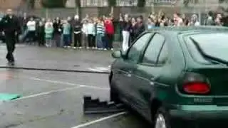 121R car cut up demo ferndown