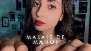 ASMR atención personal 💓 Masaje de manos relajante🤲🏼
