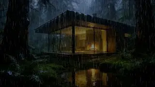 Rainy Forest Night ☔️| Sleep Peacefully with Gentle Rain Sounds