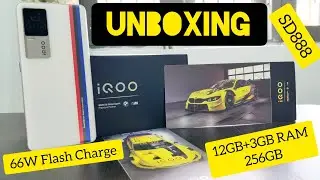 iQOO 7 Legend 5G | Legendary Track Design | 12GB RAM, 256GB Storage | UNBOXING | 3GB Extended RAM