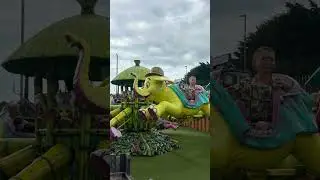 Every ride I hit at UK funfairs this year #funfair #themepark #shorts