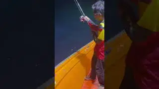 Pertama kali candat sotong #fishing #casting #fish #seafood #shimano
