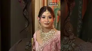 Minitutorial de maquillaje de novia con aer&oacute;grafo 🌸 por Saumya Singh
