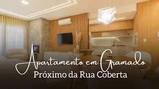 APARTAMENTO MOBILIADO E DECORADO, PRÓXIMO DA RUA COBERTA EM GRAMADO/RS