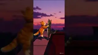 The Kitten and the Balloon &ndash; A Heartwarming Rescue Story #viral #animatedstories #cat #cute