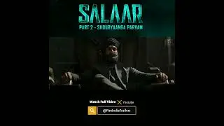 Salaar 2 Notion Trailer Out🔥