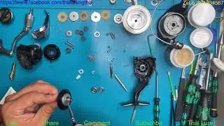 Vệ sinh bảo dưỡng Shimano Rarenium Ci4+ 5000FA