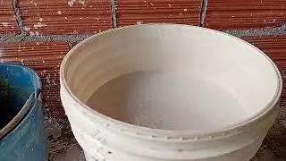 Como queimar cal virgem #para reboco e cal fino