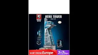 TAIGE 55120 Avengers Hero Tower Building 5853pcs / speed build 14