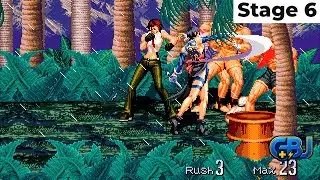 Evy & Aki &ndash; BOR Remix OpenBOR Co-Op 2025 Gameplay (Stage 6: India)