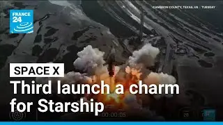SpaceX's Starship passes development test after two failed attempts &bull; FRANCE 24 English