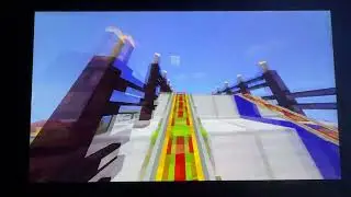Minecraft Six Flags Magic Mountain Twisted Colossus 2026 💙💚🎢