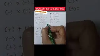 Basic Arthimetic Operations #ushaquotes #viral #ytshorts #shortsfeed #trending #mathstricks #maths