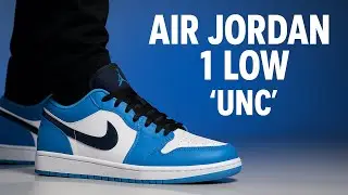 Nike Air Jordan 1 Low UNC On-Feet