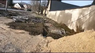 styczniowy spacer popowodziowy vlog elektryka