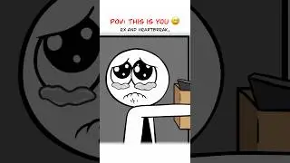 If You Have Anxiety 😭 (Animation Meme) Anim: @CrewcutAnimation  #shorts