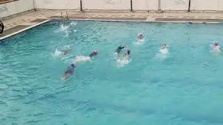 Deejay Swimming Practice At Angul Indoor Stadium.