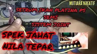 (toko shopee di diskripsi) SETRUM IKAN PLATINA PS SEMI SISTEM JOIN