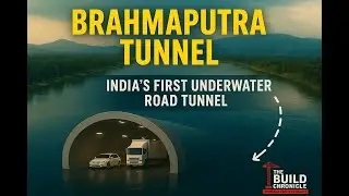 Brahmaputra Tunnel Project: India&rsquo;s First Underwater Road Tunnel | Engineering Marvel 2025