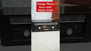 1970' s Philips stereo vintage Valve  radio (indian radio) for sale 90233 21435 #philips #radio
