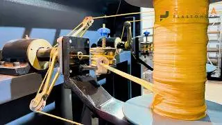 4 Ply Plastic Rope |Sigma SSE-2V6-4 |Rope making machine #madeinindia  #plastic #bhavnagar #machine