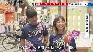 タイガースのマジックは「6」　最短5日にＶ決定も　日本一早いＭ点灯のあの商店街は？