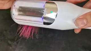 Cordless split end hair trimmer unbox