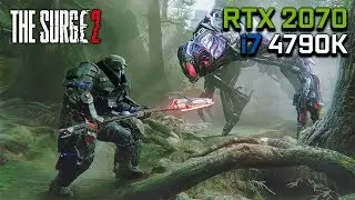 The Surge 2 - RTX 2070 OC & i7 4790K | Max Settings 1440p
