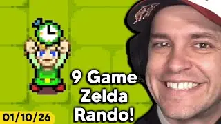 Always Making Progess in this 9 Zelda Game Randomizer!