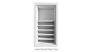 111 Linen Closet - Video Tour - 1st SUB