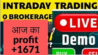 January 28, 2026 ₹500 Capital intraday trading for beginners #intraday #intradaytrading  tech deva
