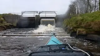 Rund um Dunum (Ostfriesland) mit dem Kajak (HD)
