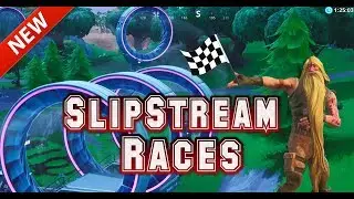 FORTNITE SATURDAY RACES - SLIPSTREAM RACES OPEN QUALIFIER - WORLD RECORD TIME - CUSTOM VIP GAMES
