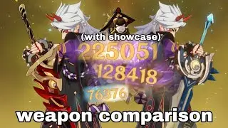 Arattaki Itto Weapon Comparison: Whiteblind (R5) vs Serpent Spine (R5) vs Pride R5 | Genshin Impact