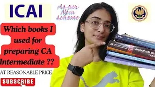 Which books I used for CA INTER preparation What are the prices for them? #youtubevideo #books #best