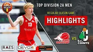 Highlights | KBBC Oostkamp 🆚 Cointe BC Li&egrave;ge | Top Division 2A Men | Season 2025-2026