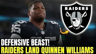 QUINNEN WILLIAMS TAKES CHARGE: interior DOMINANCE sealed with LAS VEGAS | Raiders News