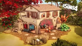 Mediterranean home 1 bedroom 1 bathroom  -The Sims 4 Speedbuild (NOCC)